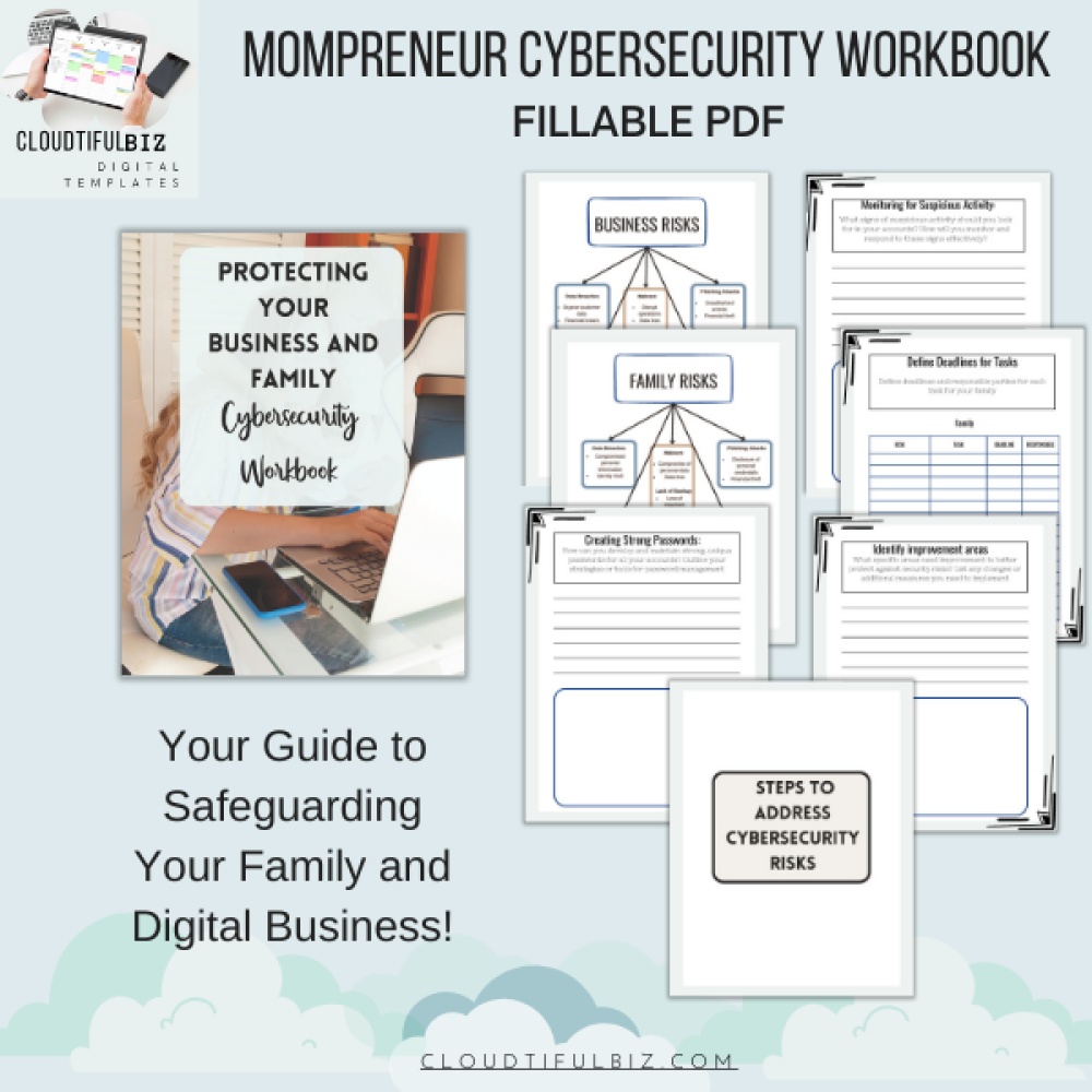 Mompreneur Cybersecurity Workbook