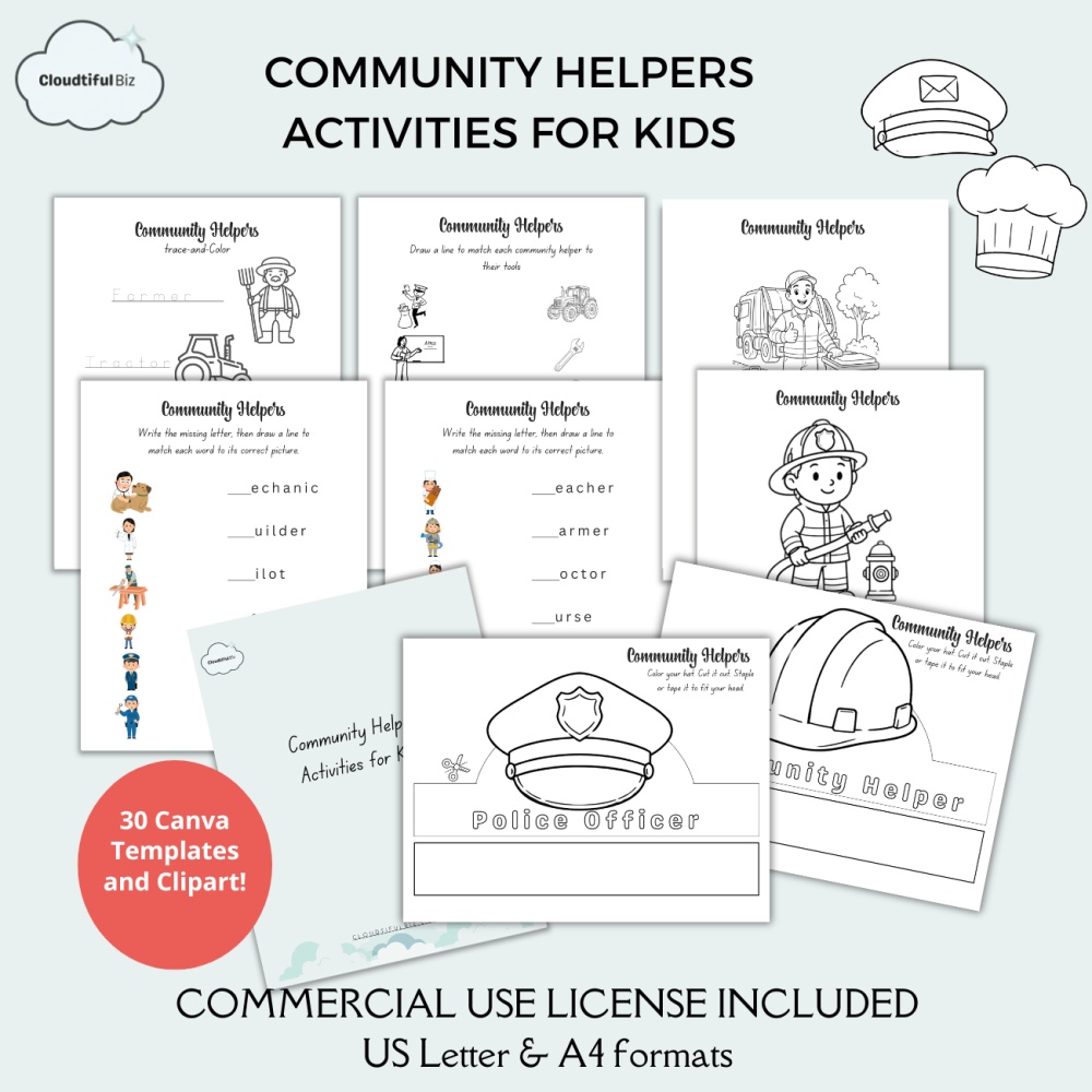 Community Helpers Activities for Kids