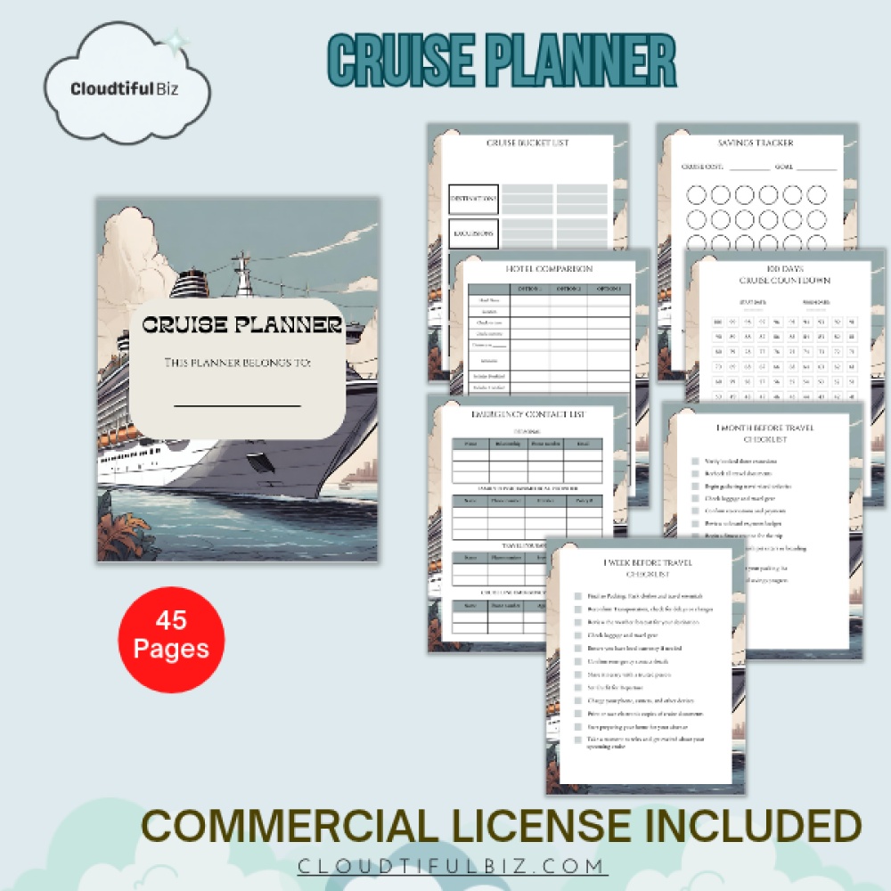 Cruise Planner Printable